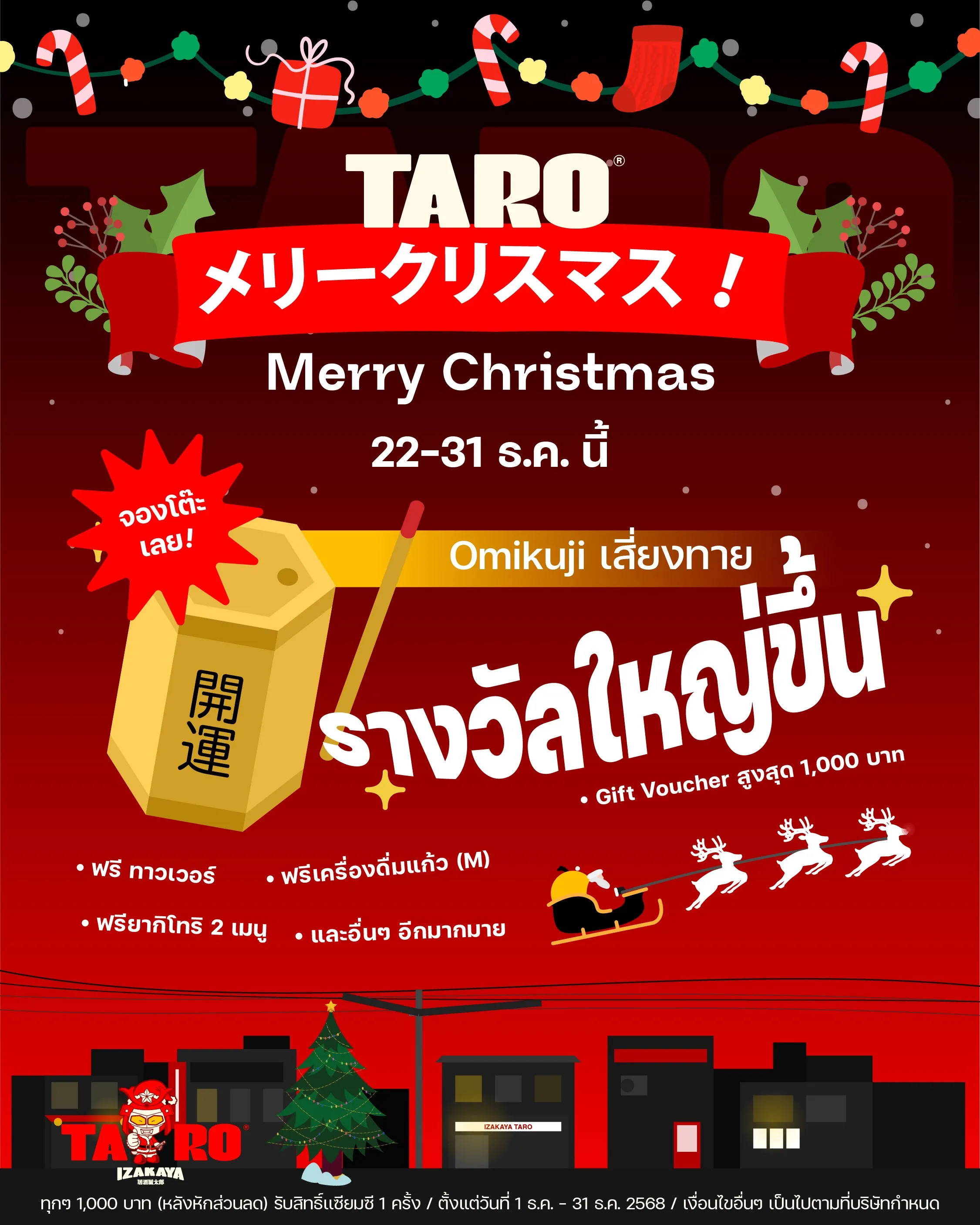 พบกับกิจกรรมพิเศษ "Omikuji เสี่ยงทาย" ที่อัปเกรดรางวัลให้ใหญ่ขึ้น! 🎁