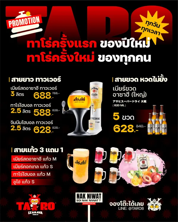 โปรโมชั่นประจำเดือนมกราคม 2569